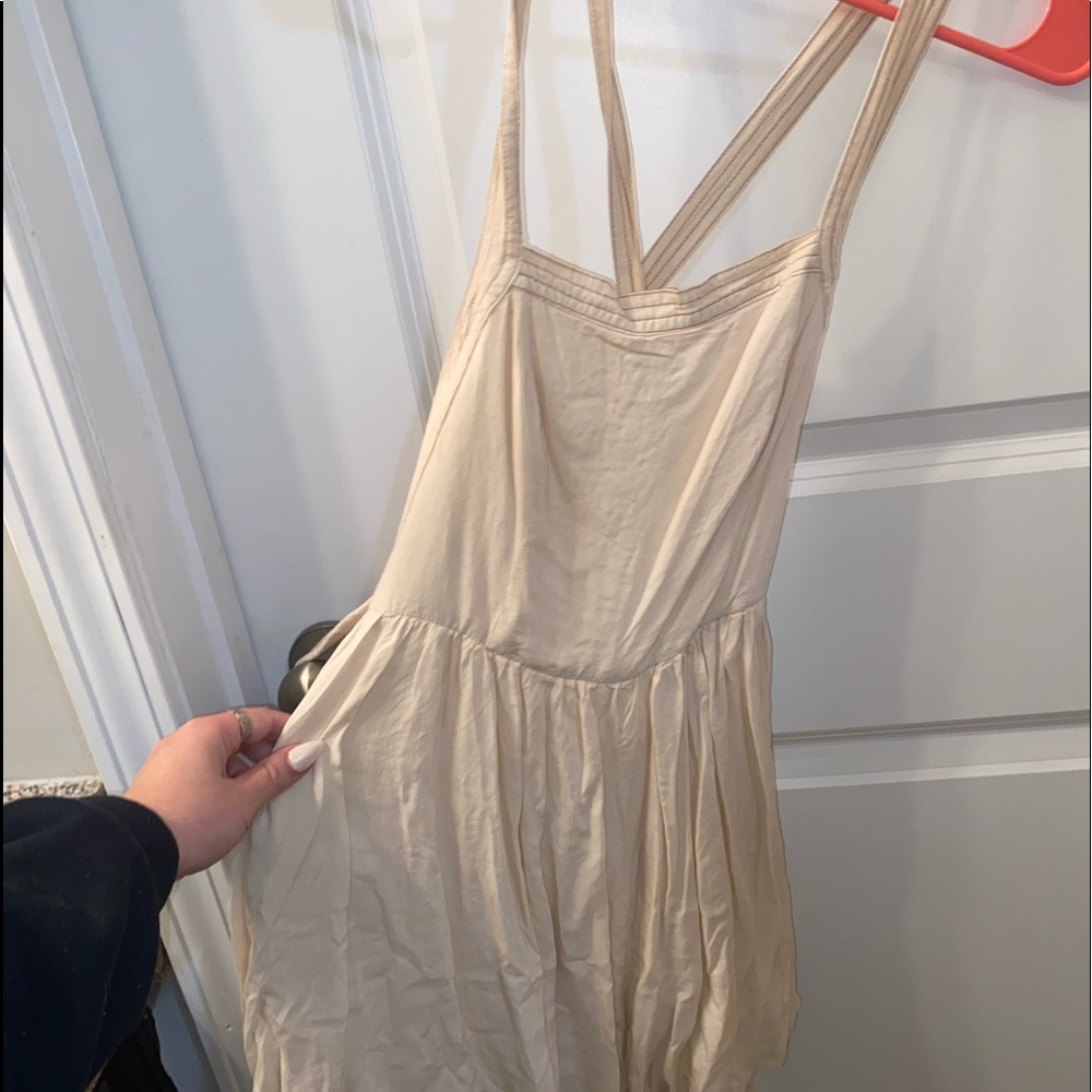 Cream Romper